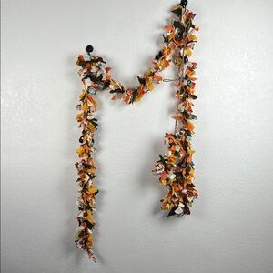 Fall Autumn Pumpkin Fabric‎ Garland Wall Decor 10feet long Holiday Decoration